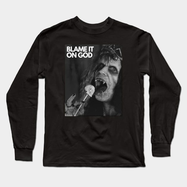 Blame it on god Long Sleeve T-Shirt by antonimus